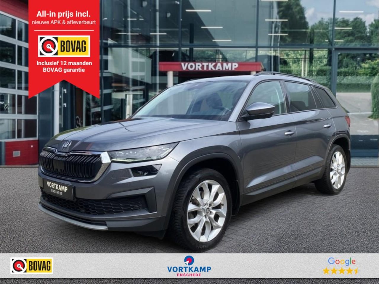 Skoda Kodiaq - 1.5 TSI DSG AMBITION CAMERA/CRUISE/STOELVERW/PDC - AutoWereld.nl