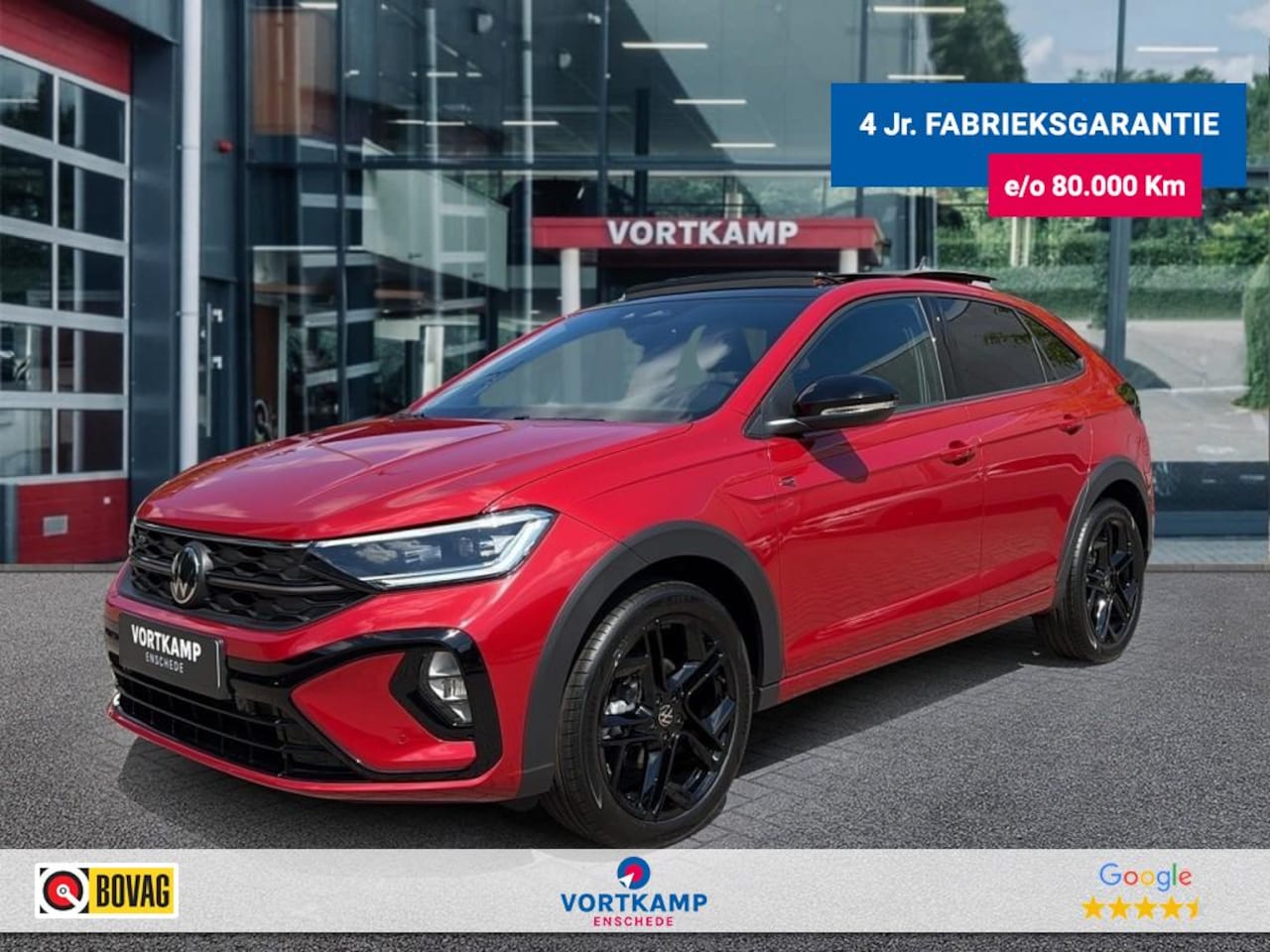 Volkswagen Taigo - 1.5 TS DSG R-LINE BLACK STYLE PANO-DAK/CAMERA/ACC/CLIMA/STOELVERW/CARPLAY - AutoWereld.nl