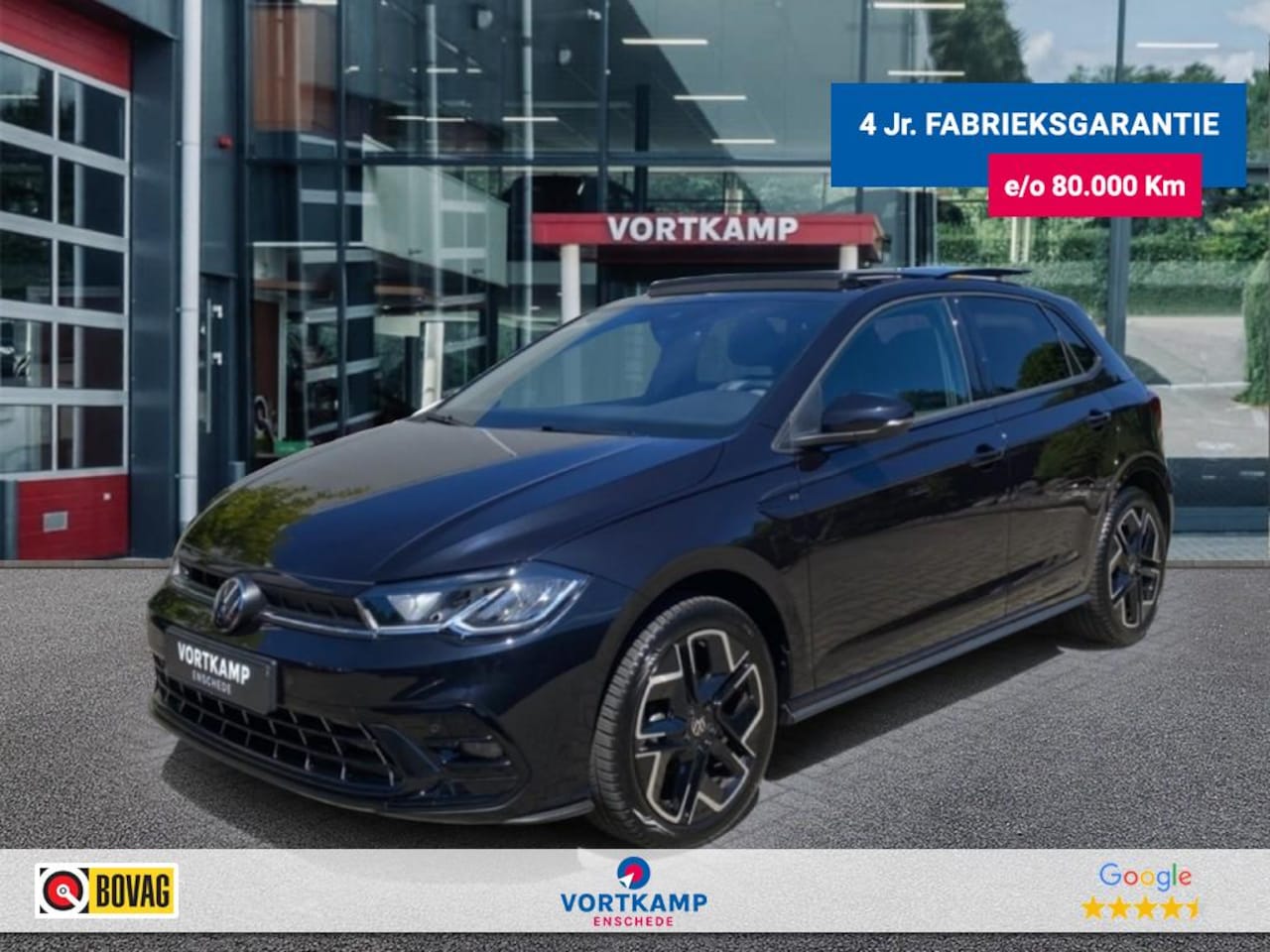 Volkswagen Polo - 1.0 TSI DSG R-LINE PANO-DAK/ACC/STOELVERW/CAMERA/CARPLAY - AutoWereld.nl