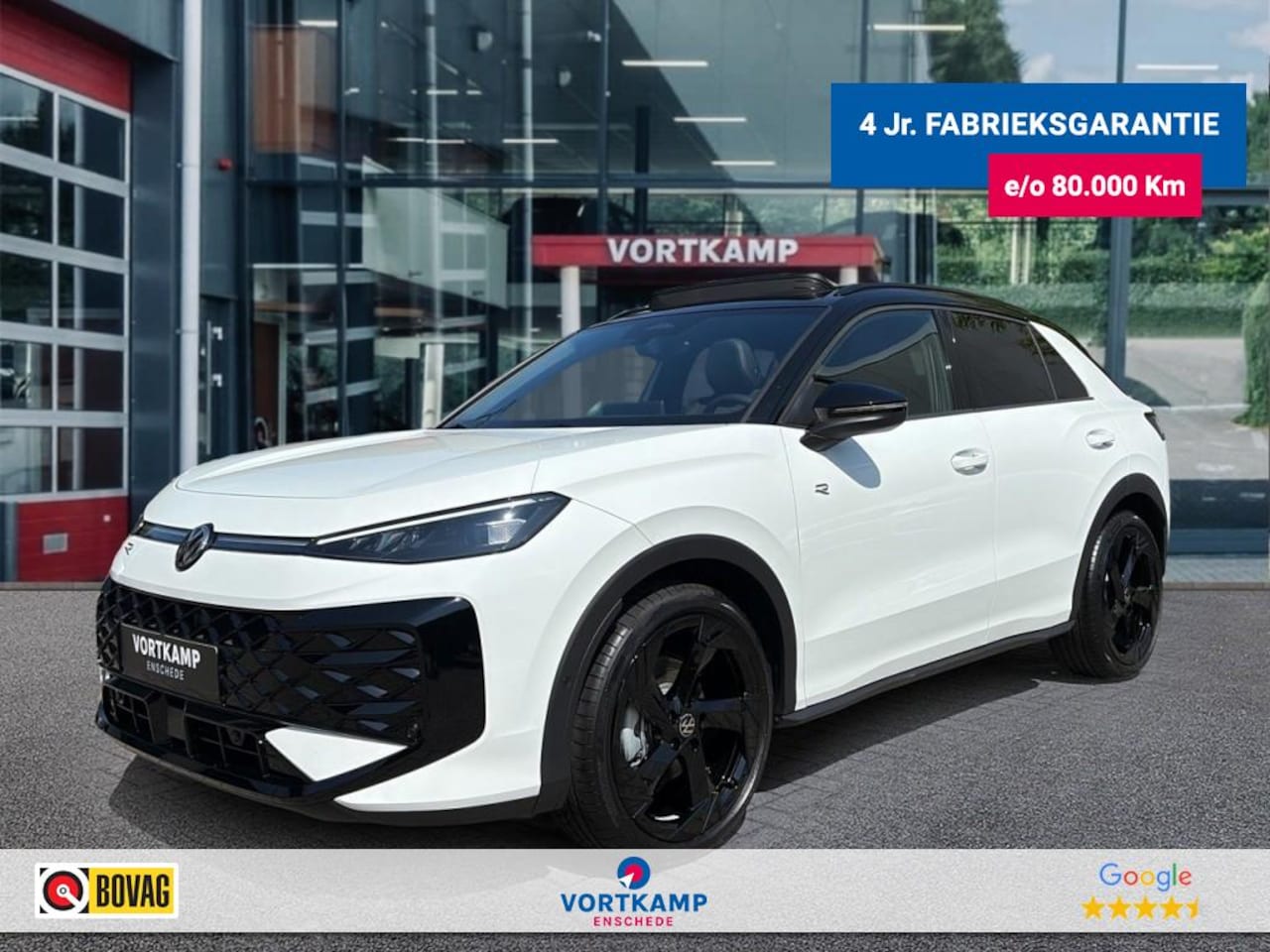 Volkswagen T-Roc - 1.5 eTSI R-LINE BLACK STYLE TREKHAAK/PANO-DAK/CAMERA/ELEK-KLEP/ACC/STOELVERW - AutoWereld.nl