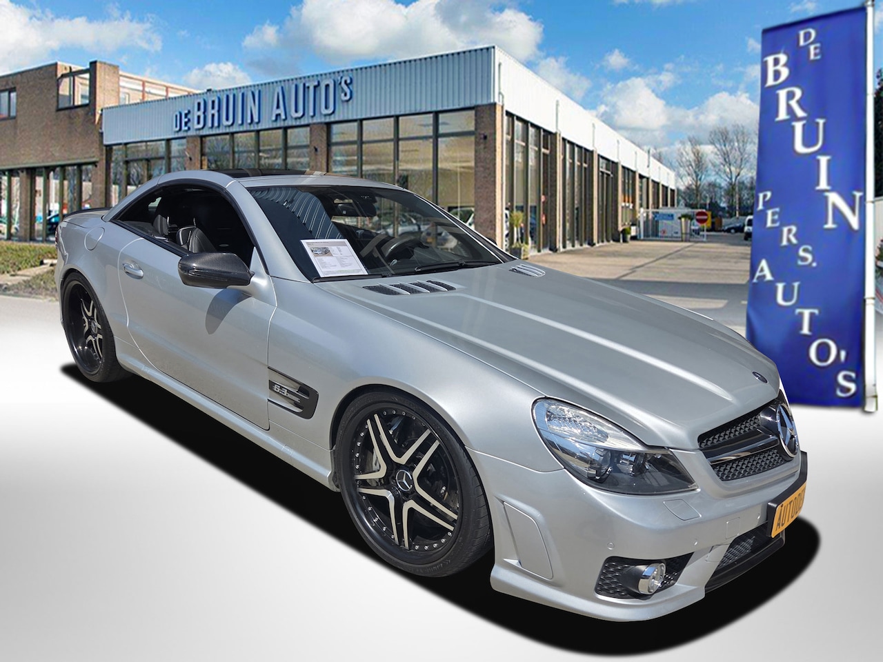 Mercedes-Benz SL-klasse Cabrio - AMG 63 Performance V8 525Pk - AutoWereld.nl