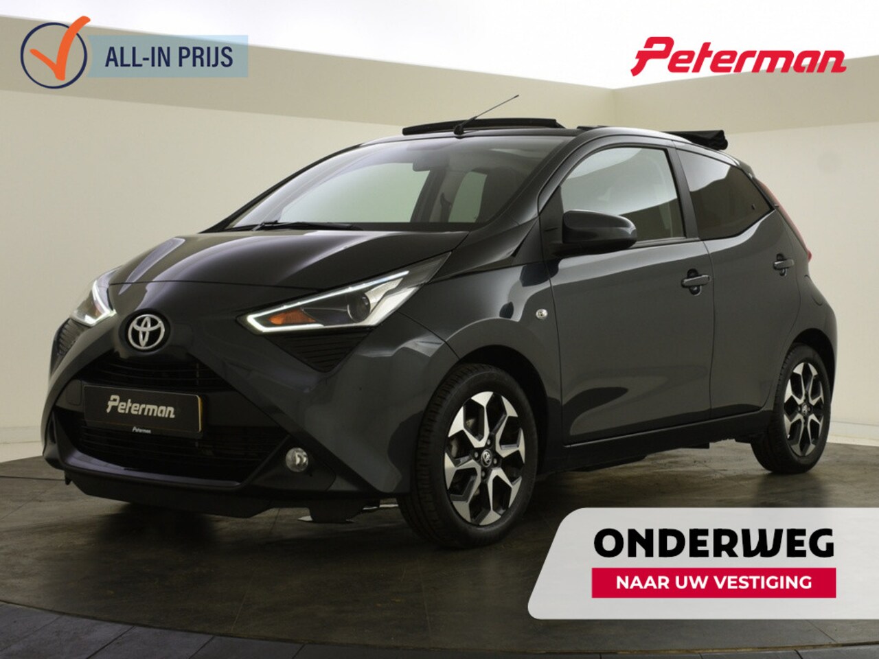 Toyota Aygo - 1.0 VVT-i x-joy cabrio | Carplay | Climatronic | DAB - AutoWereld.nl