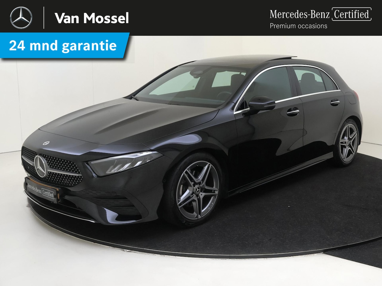Mercedes-Benz A-klasse - 180 AMG Line Premium/ Panorama schuifkanteldak/ keyless go/ advanced sound - AutoWereld.nl