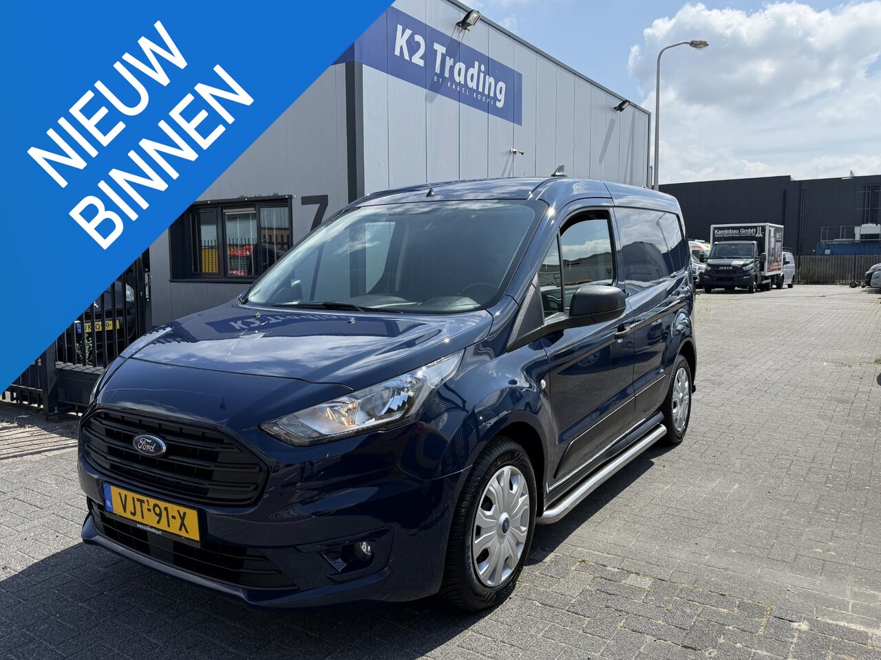 Ford Transit Connect - 1.5 EcoBlue L1 Trend Airco Bluetooth NL-auto - AutoWereld.nl