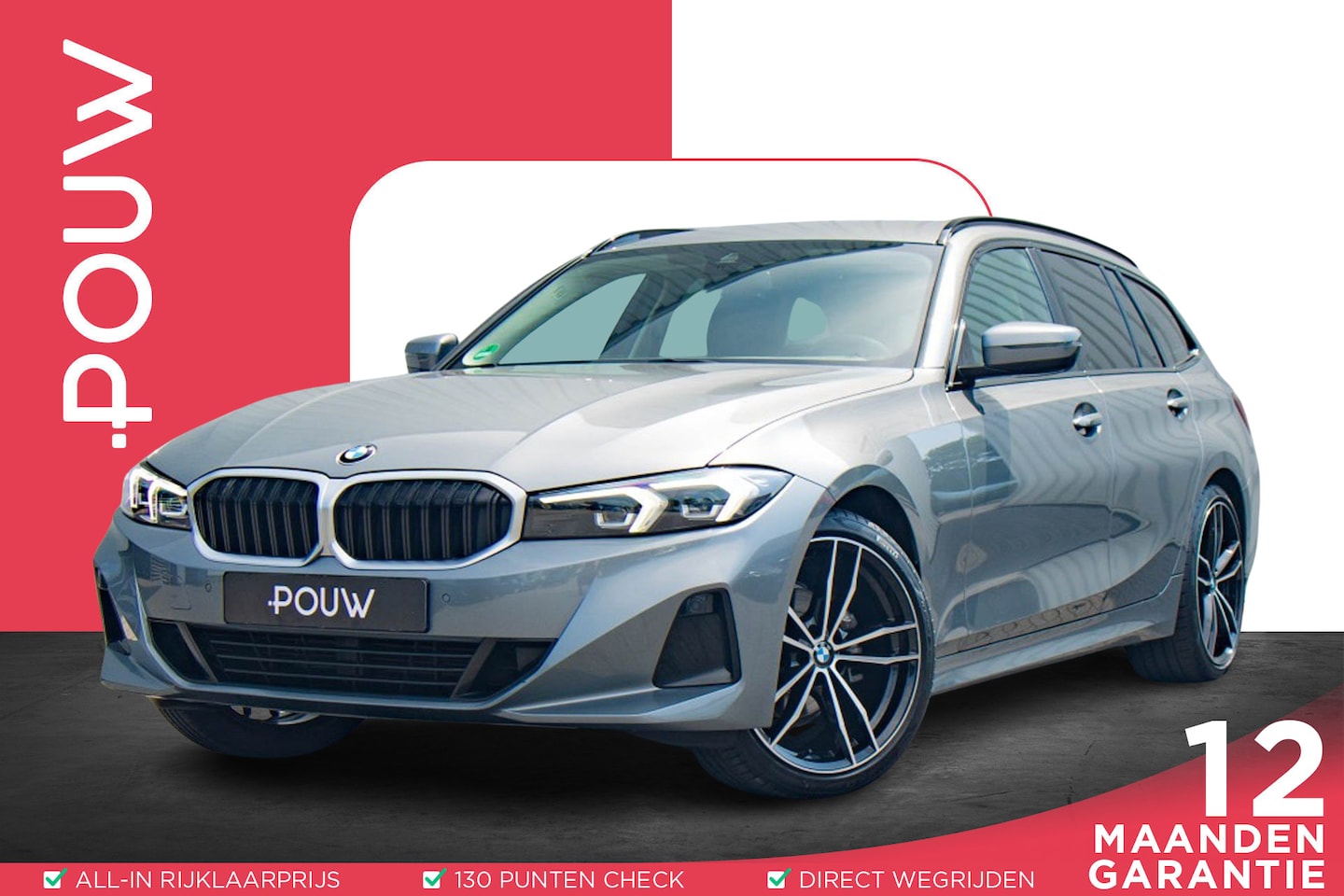 BMW 3-serie Touring - 318i 156pk AUT | Achterklep Elektrisch | LED Koplampen - AutoWereld.nl