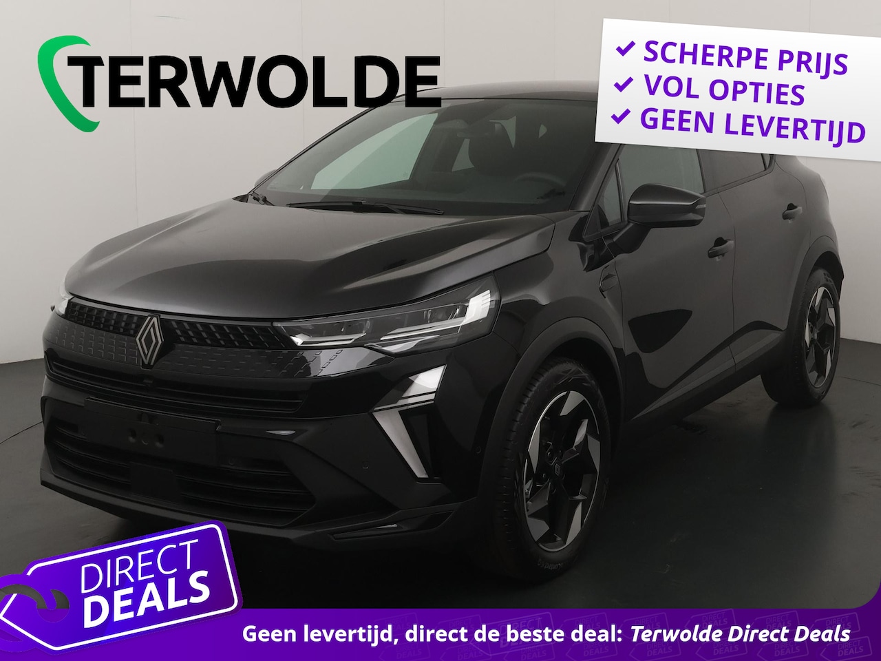 Renault Captur - 1.8 E-Tech full hybrid 160 techno | Pack winter | Pack advanced driving assist | Achteruit - AutoWereld.nl