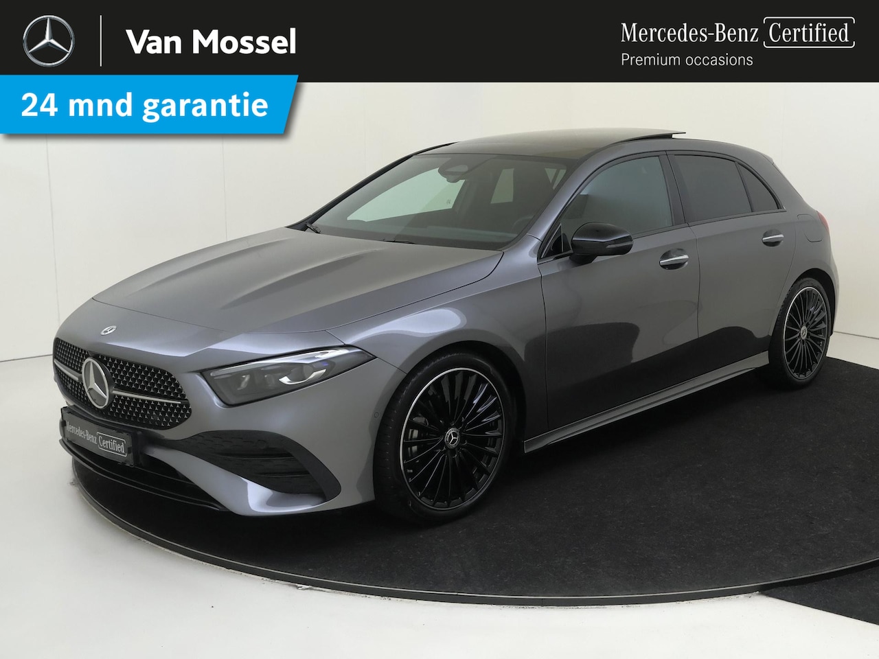 Mercedes-Benz A-klasse - 180 Business Solution AMG /Panoramadak /19 Inch /Nightpakket /CarPlay - AutoWereld.nl