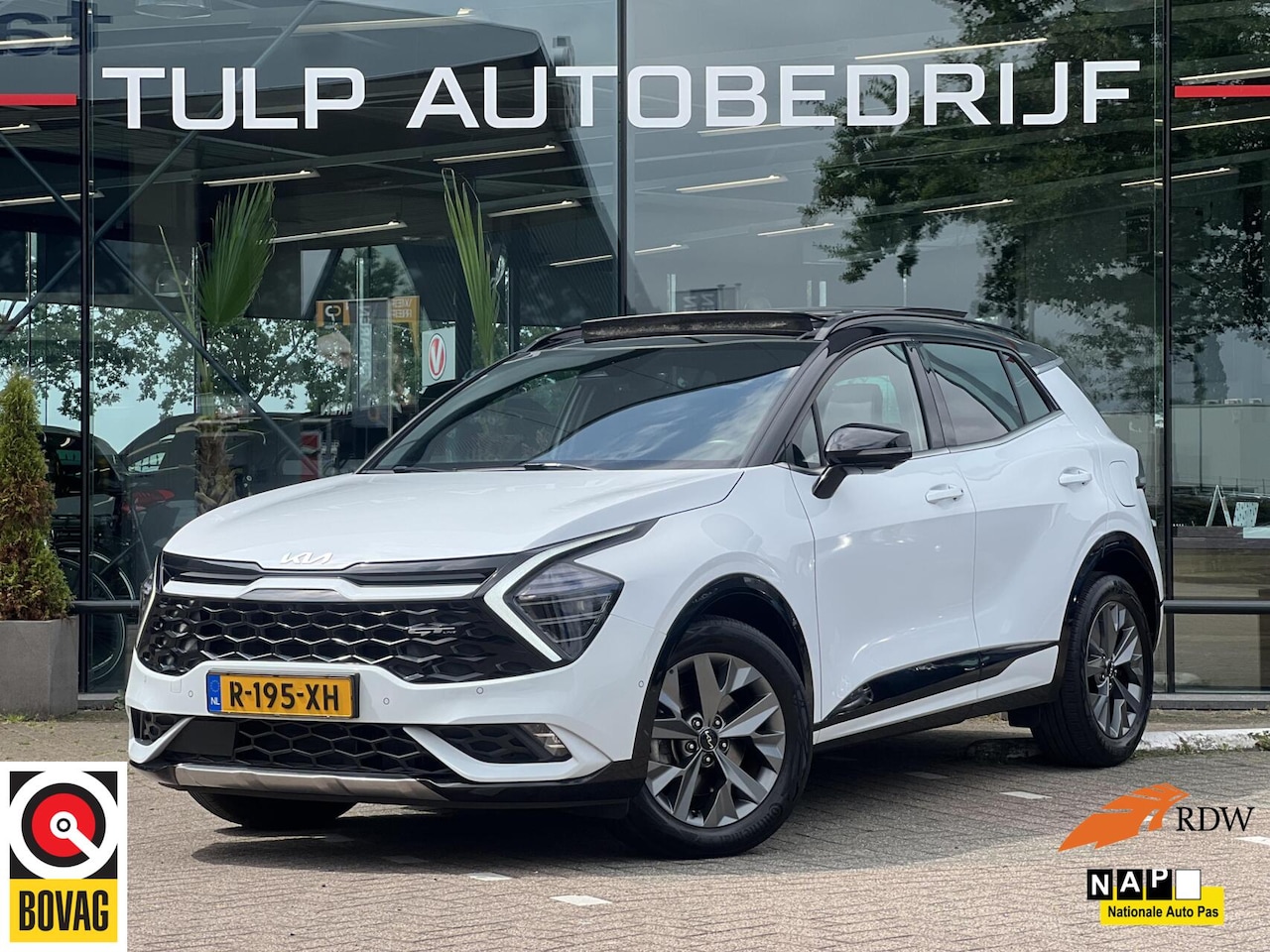 Kia Sportage - 1.6 T-GDi Hybrid GT-PlusLine Automaat Pano Dak - AutoWereld.nl