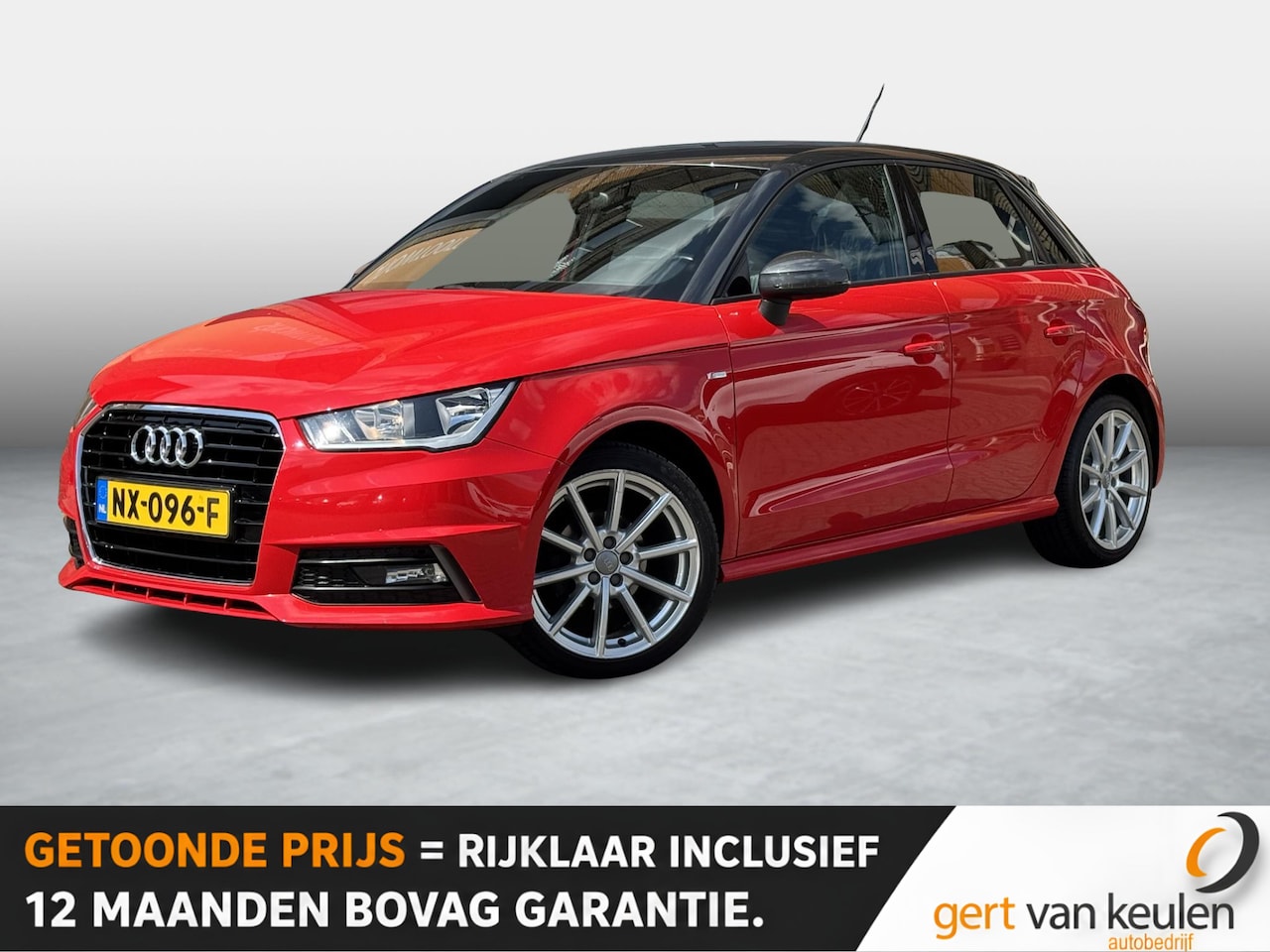 Audi A1 Sportback - 1.0 TFSI S-LINE SPORT 5-DEURS/NAVI/2-TONE/NL-AUTO - AutoWereld.nl