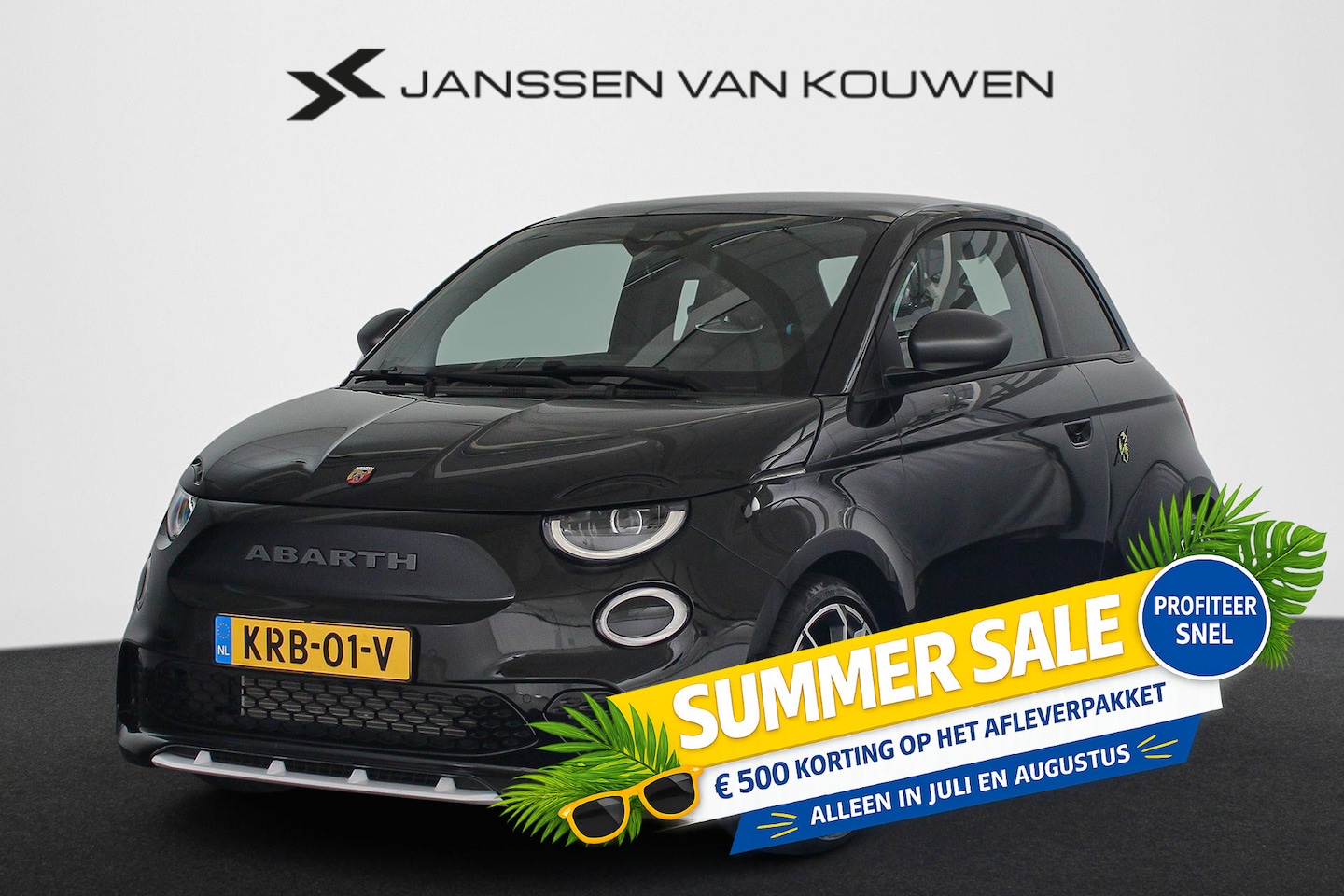 Fiat 500 Abarth - Scorpionissima 42 kWh Panoramadak JBL Stoelverwarming - AutoWereld.nl