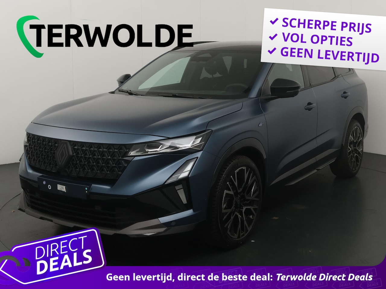 Renault Espace - E-Tech full hybrid 200 iconic 5p. | Pack light & sound | Pack comfort | Pack Initiale - AutoWereld.nl
