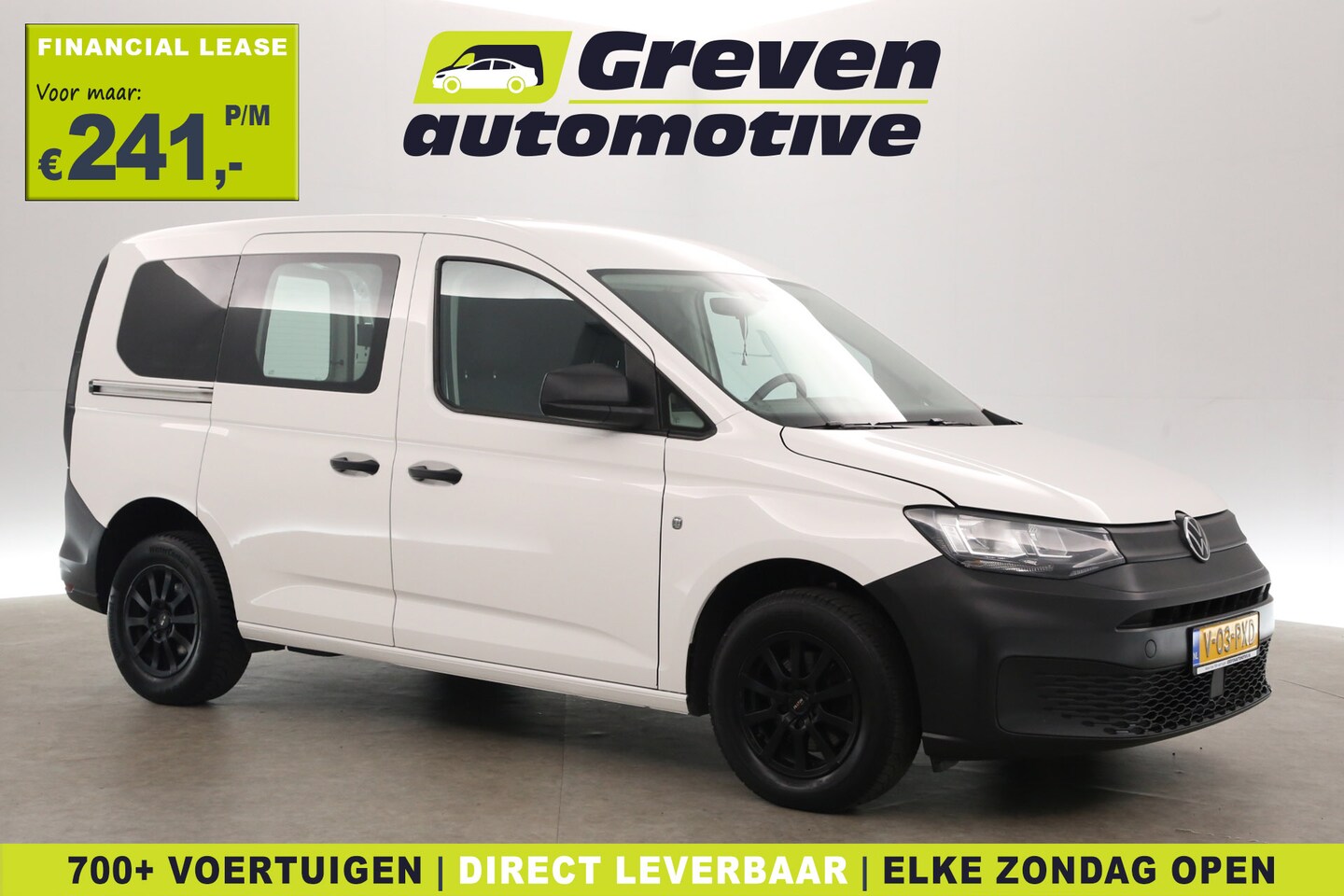 Volkswagen Caddy - 2.0 TDI 102PK | Airco | 2xSchuifdeur | Parkeersensoren | Elektrpakket - AutoWereld.nl