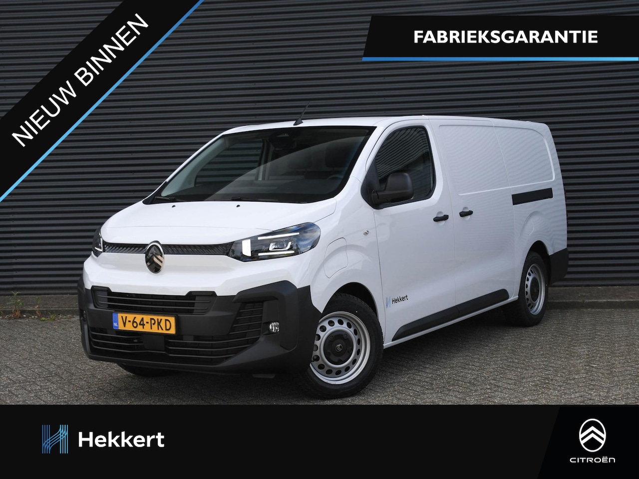 Citroën ë-Jumpy - L3 75kWh 136pk Automaat DAB | NAVI | CAMERA | STOELVERWARMING | APPLE CARPLAY | STUURVERWA - AutoWereld.nl