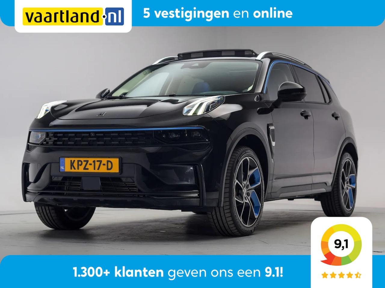 Lynk & Co 01 - 1.5 PHEV Zwart [ Panorama Infinity-audio Navi 360°cam Apple/Android ] - AutoWereld.nl