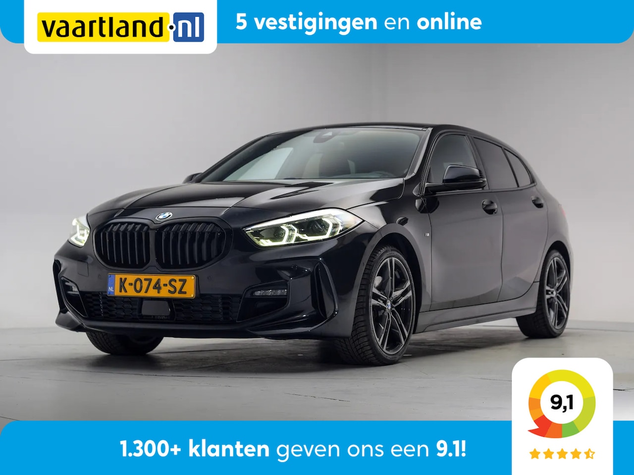 BMW 1-serie - 118i M Sport High Executive Aut. [ Harman/Kardon Camera Stoel-en stuurverwarming ] - AutoWereld.nl