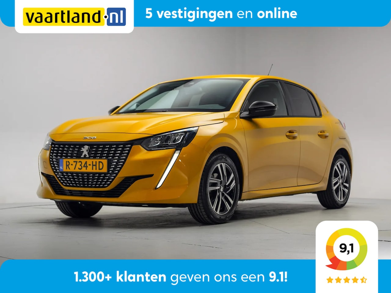 Peugeot 208 - 1.2 PureTech Allure [ Navigatie Camera Carplay Half-leder ] - AutoWereld.nl