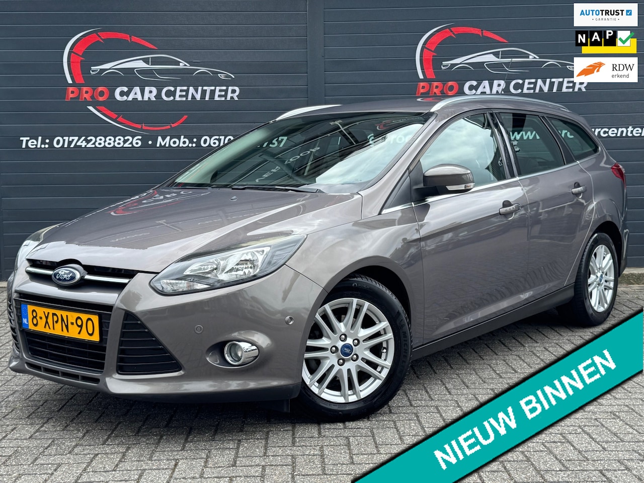 Ford Focus Wagon - 1.0 EcoBoost Edition Plus CIMATE | CRUISE | V-A PDC | KEYLESS | NAVI | EL.RAMEN | LMV | NA - AutoWereld.nl