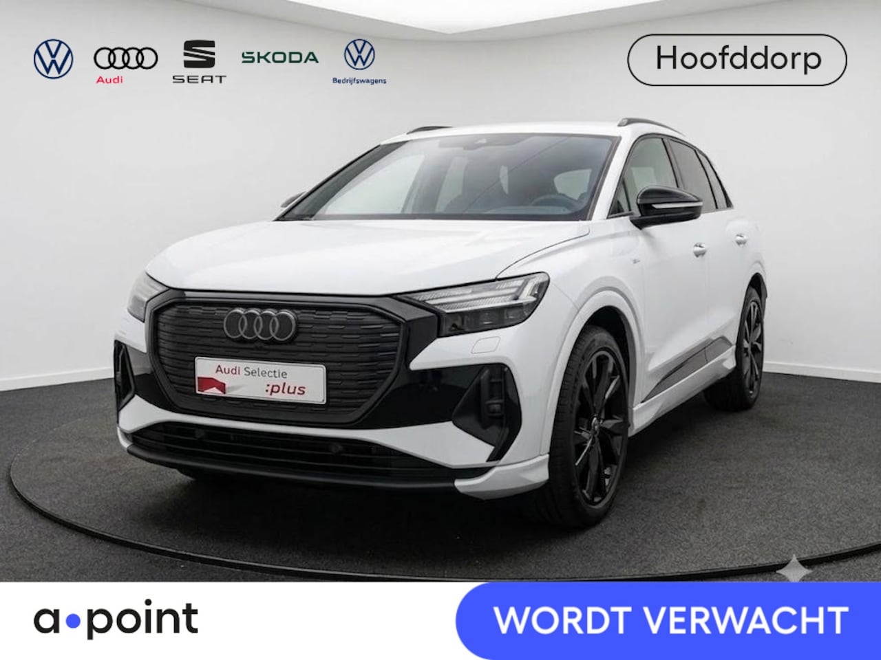 Audi Q4 e-tron - 40 S line 77 kWh 204pk | Komt eind juli binnen | Panoramadak | Lederen bekleding | Lichtme - AutoWereld.nl