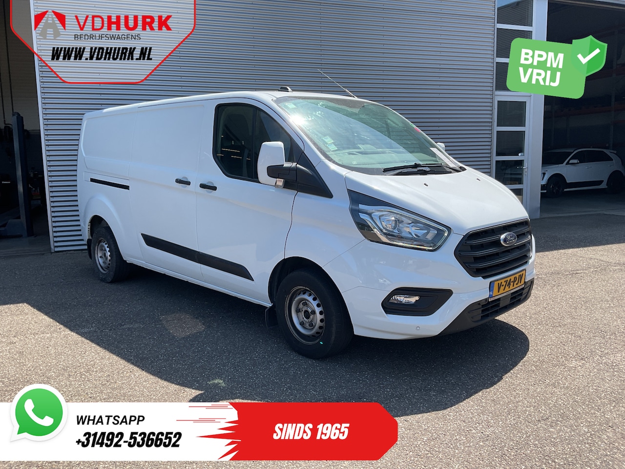 Ford Transit Custom - 2.0 TDCI 130 pk L2 Trend 2.8t Trekverm./ Cruise/ PDC V+A/ DAB/ Airco - AutoWereld.nl