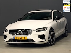 Volvo V60 - 2.0 T6 Twin Engine AWD R-Design KEYLESS/PANO/MEMORY/CAMERA/LEDER | KEURIGE AUTO