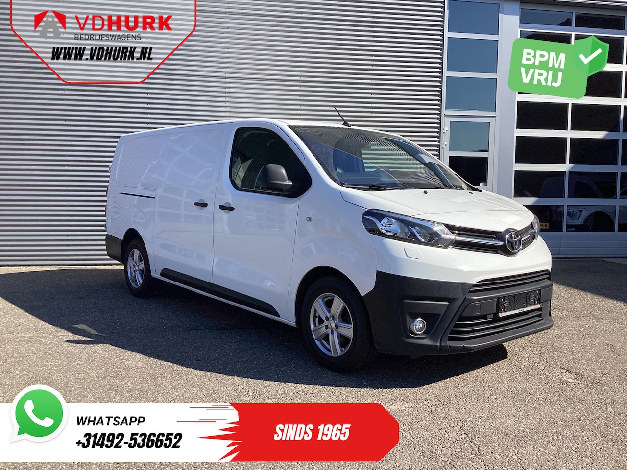 Toyota ProAce Worker - 2.0 125 pk L3 Adapt.Cruise/ 2x Schuifdeur/ Head-Up/ Standkachel/ Stoelverw./ PDC/ LMV/ Tre - AutoWereld.nl