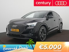 Audi Q4 Sportback e-tron - 40 Launch edition S Competition 77 kWh | Leder | Panodak | HUD | Camera
