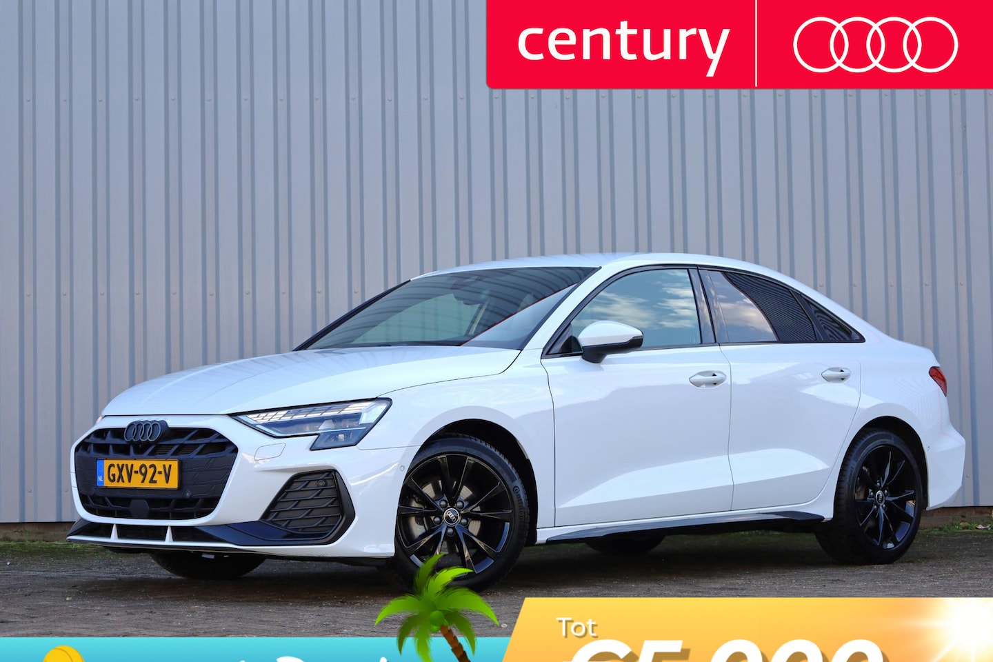 Audi A3 Limousine - 30 TFSI S edition Ultimate black | Stoelverwarming | Navigatie - AutoWereld.nl