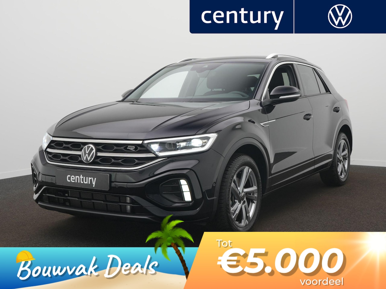 Volkswagen T-Roc - 1.5 TSI R-Line Automaat - ACC - Navigatie - Stoelverwarming - Camera - Park Assist - LED - AutoWereld.nl