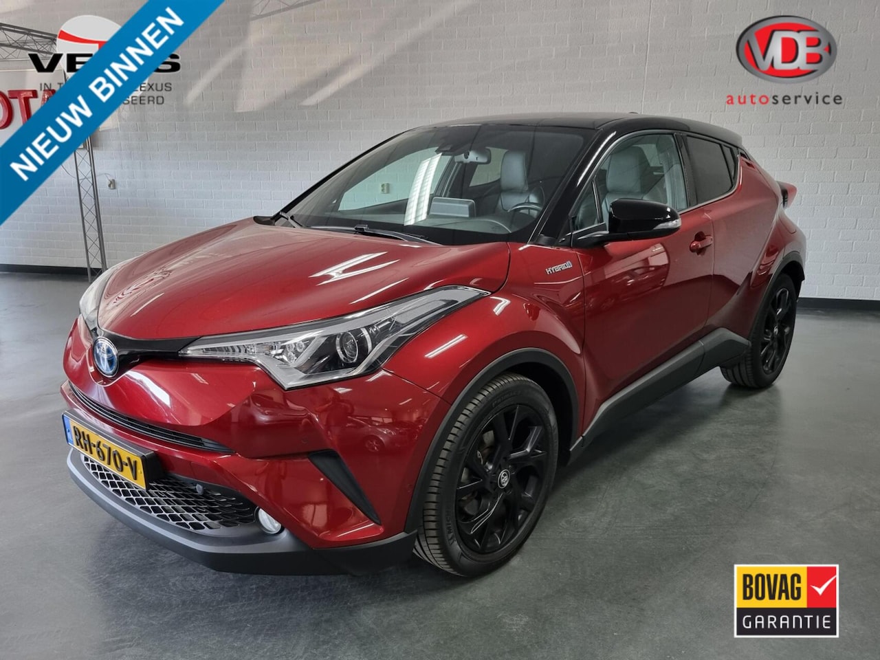 Toyota C-HR - 1.8 Hybrid Black Edition / Trekhaak / Leer / JBL - AutoWereld.nl