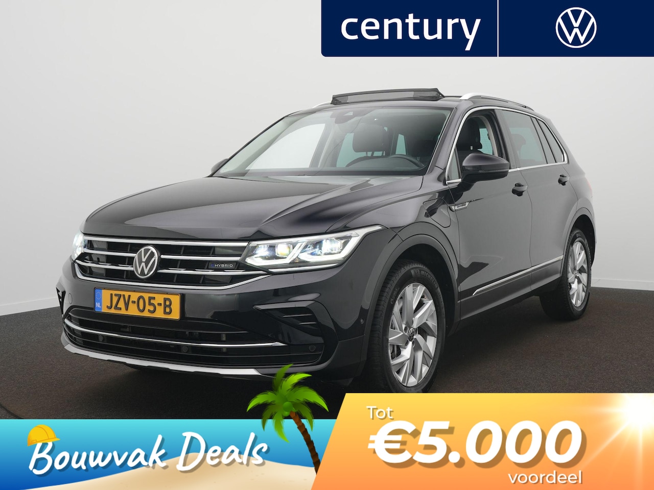 Volkswagen Tiguan - 1.4 TSI eHybrid Elegance Automaat - IQ Light - Panorama dak - Navigatie - ACC - Camera - C - AutoWereld.nl