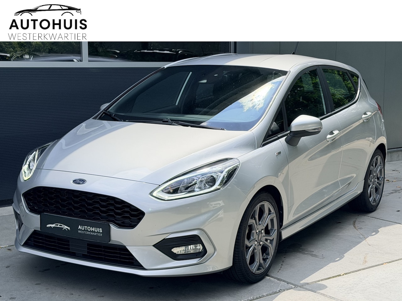 Ford Fiesta - 1.0 EcoBoost 125pk Hybrid ST-Line Winterpakket Navigatie Sportstoelen Apple Carplay - AutoWereld.nl