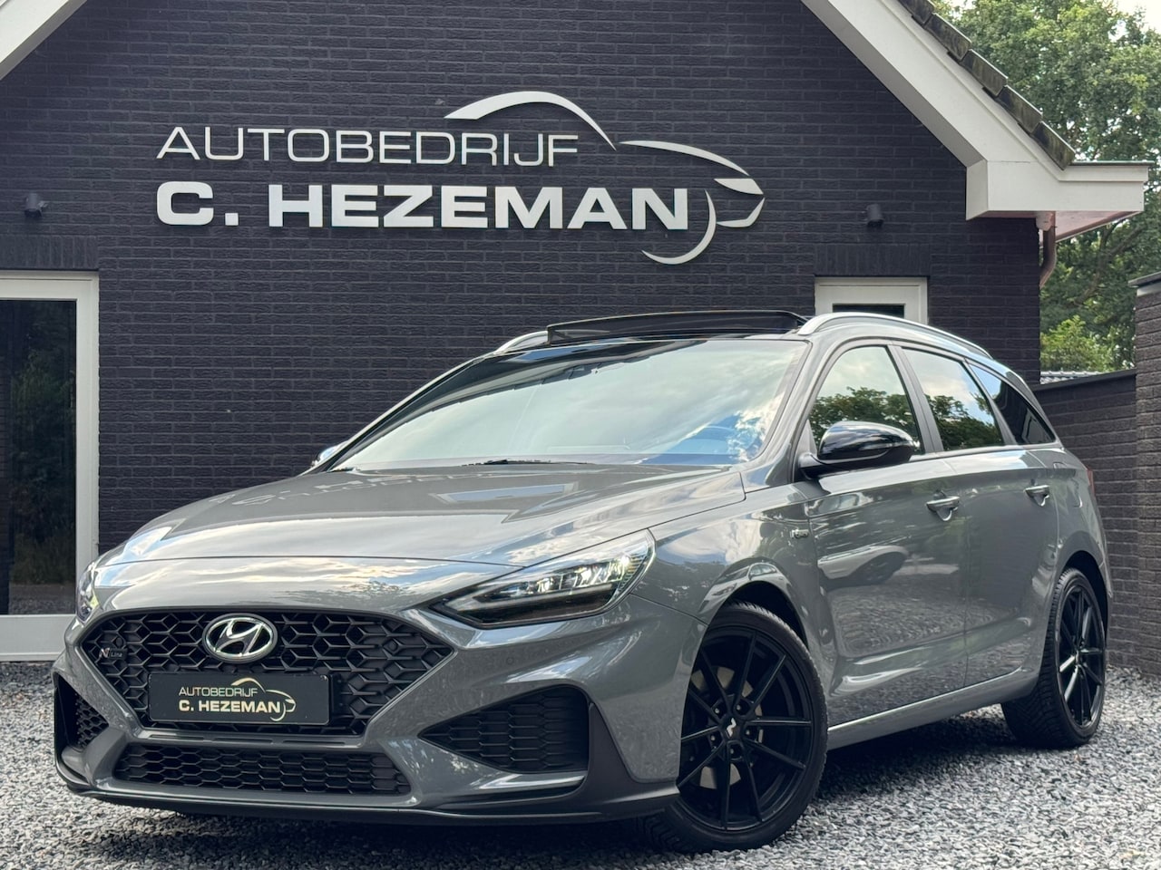 Hyundai i30 Wagon - 1.5 T-GDi 160PK MHEV N Line NARDO GREY PANO Virtual Cockpit DealerOH Nieuwstaat Camera - AutoWereld.nl