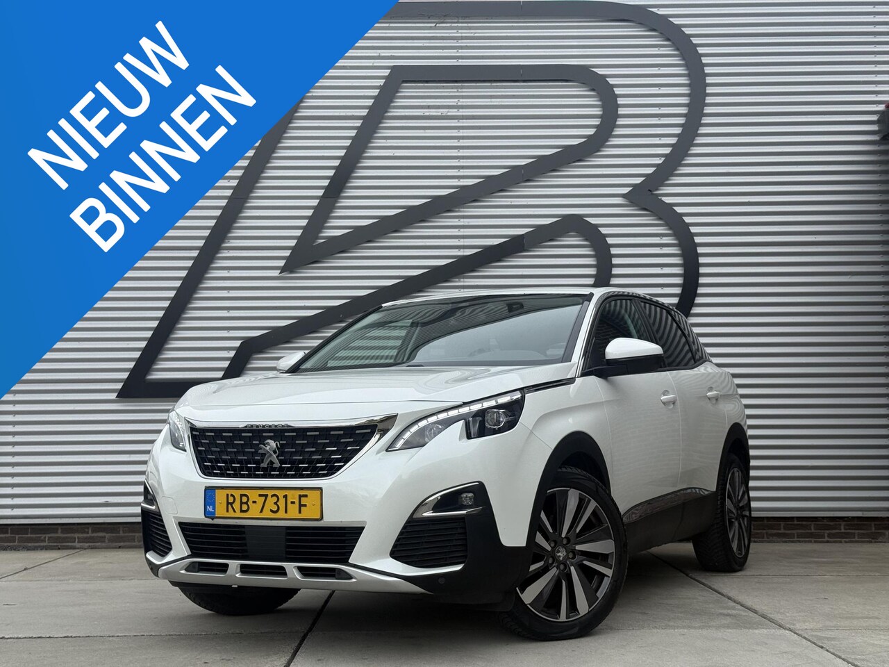 Peugeot 3008 - 1.2 PureTech Blue Lease Premium 2e Eigenaar|Navi|Camera|Clima|Cruise|Carplay|N.A.P|D-riem - AutoWereld.nl