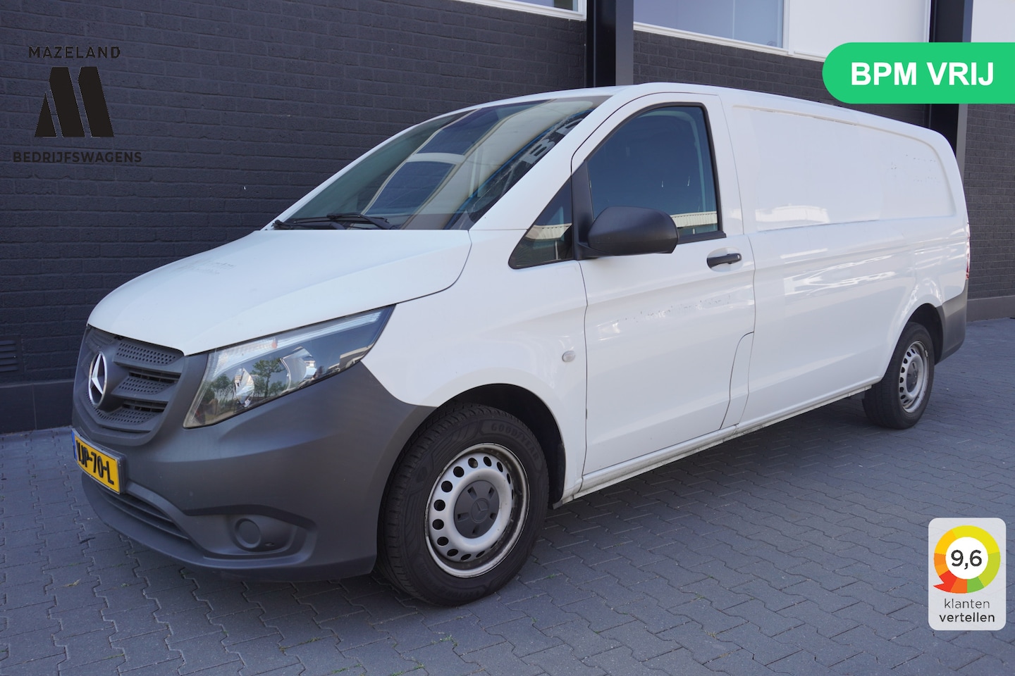 Mercedes-Benz Vito - 110 CDI Lang EURO 6 - Airco - Camera - €14.900,- Excl. - AutoWereld.nl