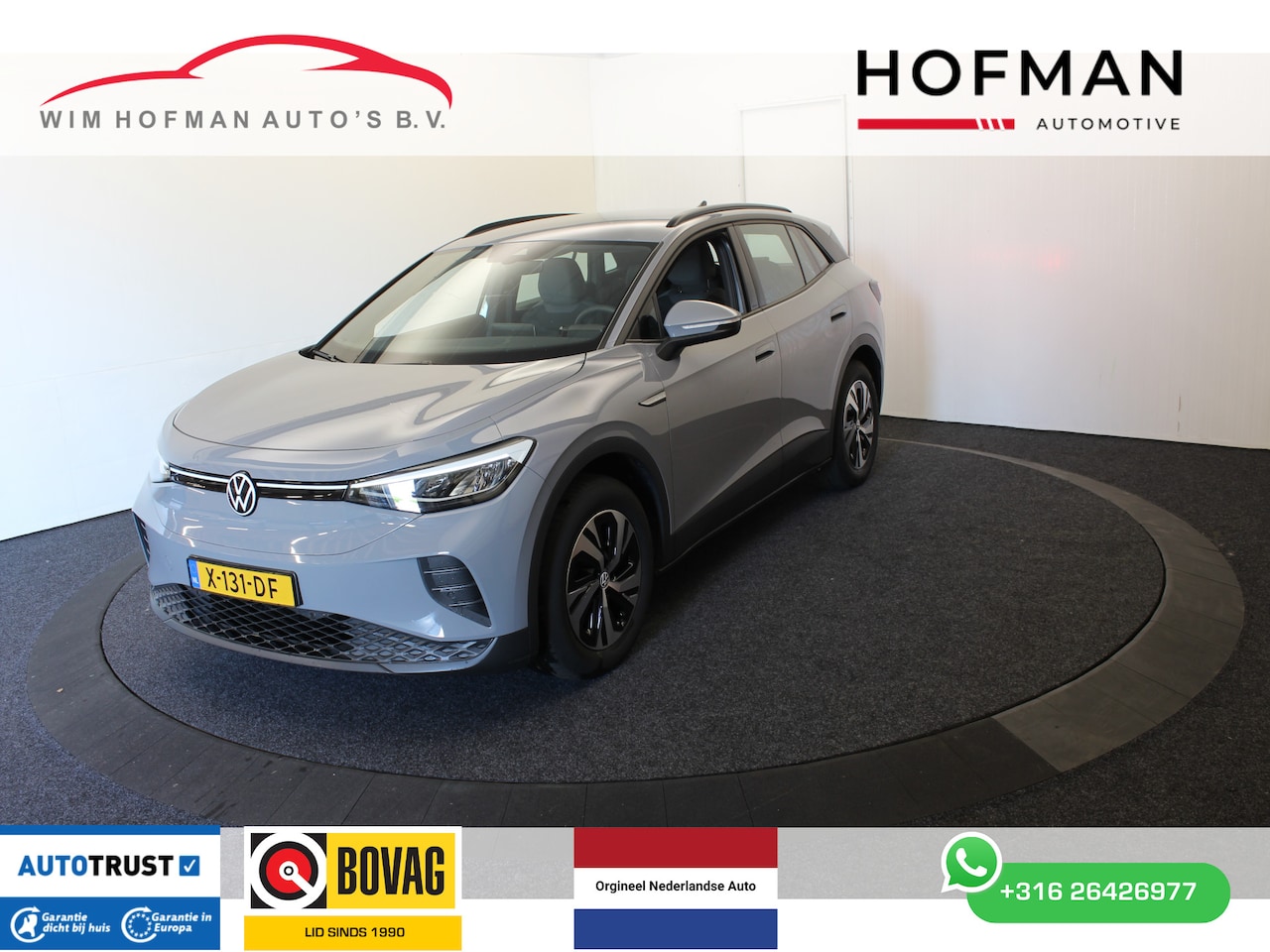 Volkswagen ID.4 - 52 kwh 150PK Camera Adep Cruise 93% SOH Sfeerverlichting - AutoWereld.nl