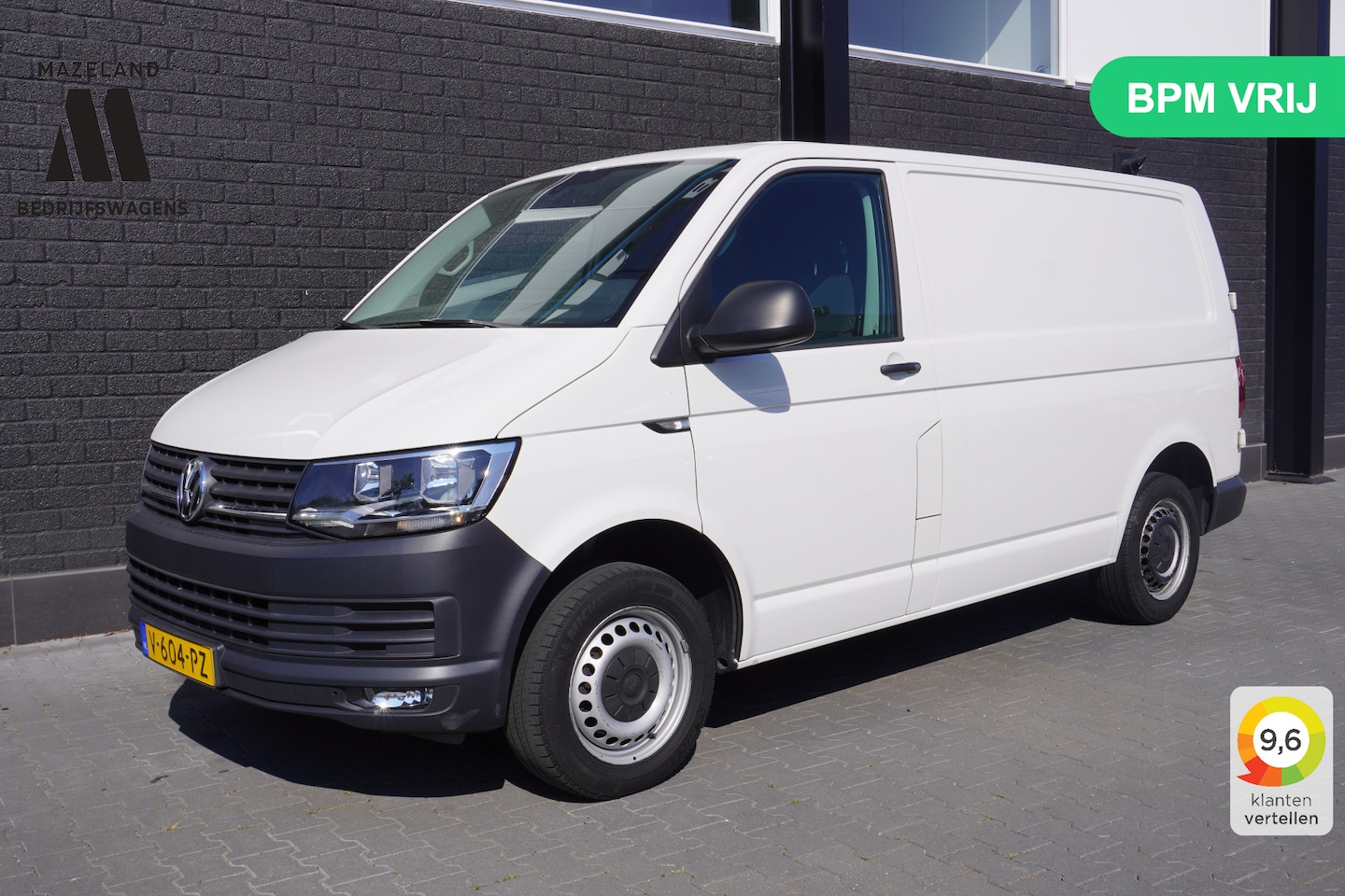 Volkswagen Transporter - 2.0 TDI - EURO 6 - Airco - Navi - Cruise - €10.900,- Excl. - AutoWereld.nl