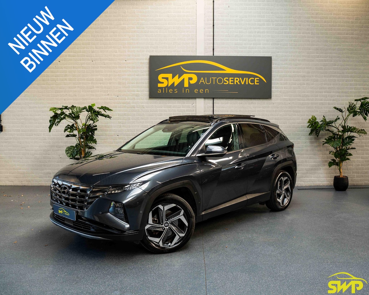 Hyundai Tucson - 1.6 T-GDI PHEV Premium Sky 4WD | Pano | Navi | 360 cam | Stoel ventilatie | Navi - AutoWereld.nl