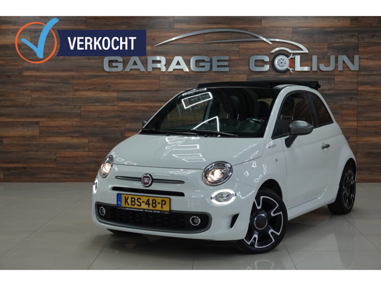 Fiat 500 C - 1.0 Hybrid Sport | CRUISE | PDC | CARPLAY | CABRIO | - AutoWereld.nl