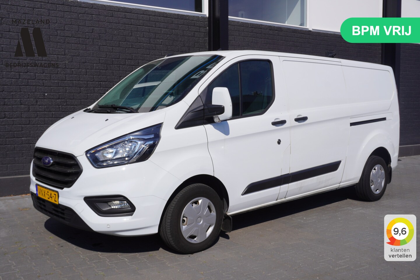 Ford Transit Custom - 2.0 TDCI 130PK 2x Schuifdeur L2 - EURO 6 - Airco - Navi - Cruise - €13.950,- Excl. - AutoWereld.nl