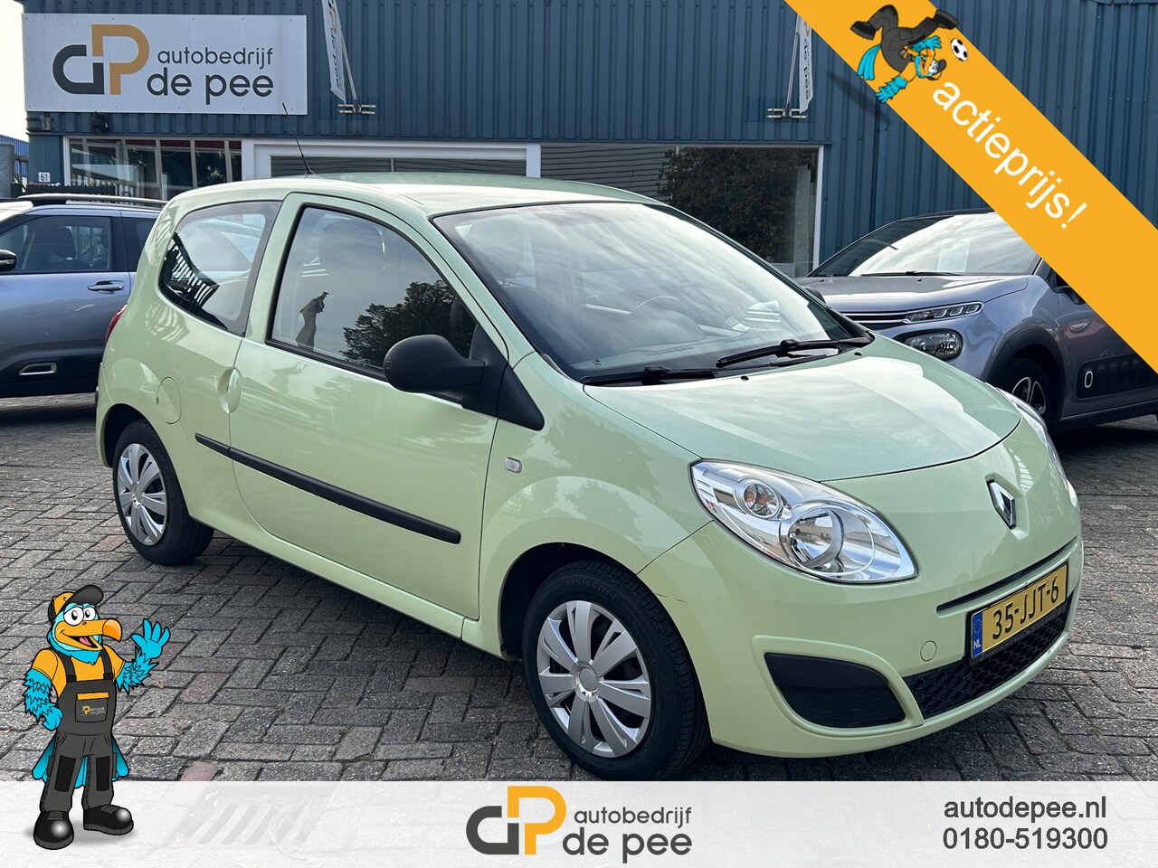 Renault Twingo - 1.2 Authentique AIRCO/EL.RAMEN/CV+AB/RADIO-CD rijklaarprijs! - AutoWereld.nl