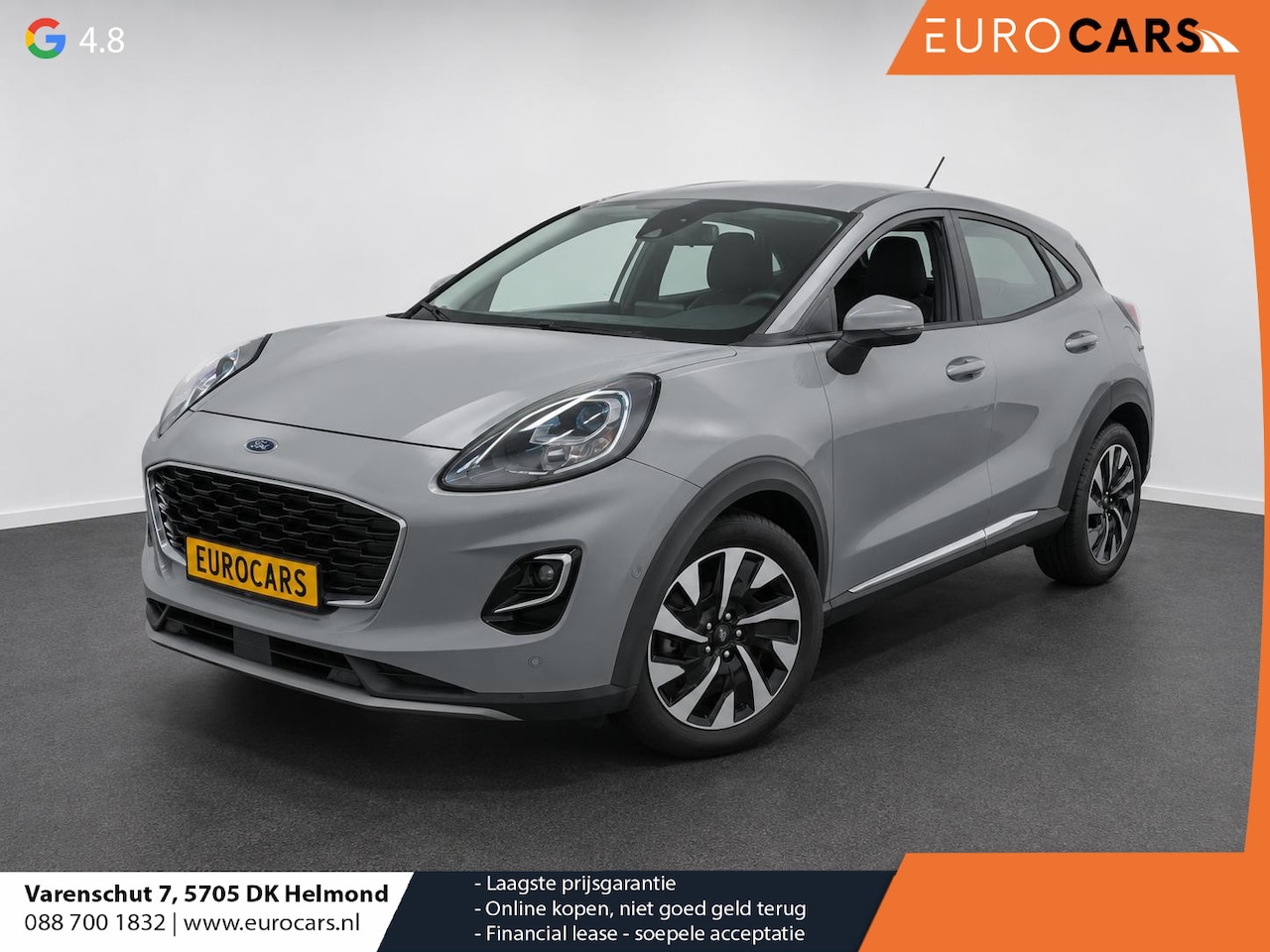 Ford Puma - 1.0 EcoBoost Hybrid Titanium Navigatie Apple Carplay Android Auto Camera parkeerhulp Adapt - AutoWereld.nl