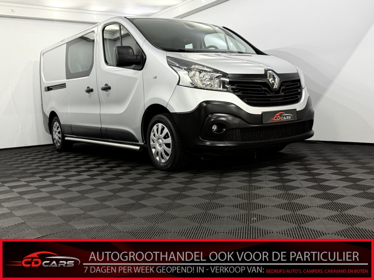 Renault Trafic - 1.6 dCi T29 L2H1 Luxe Dubbel Cabine Camera, Navi, Airco, Cruise control, Radio, Mistlamp, - AutoWereld.nl