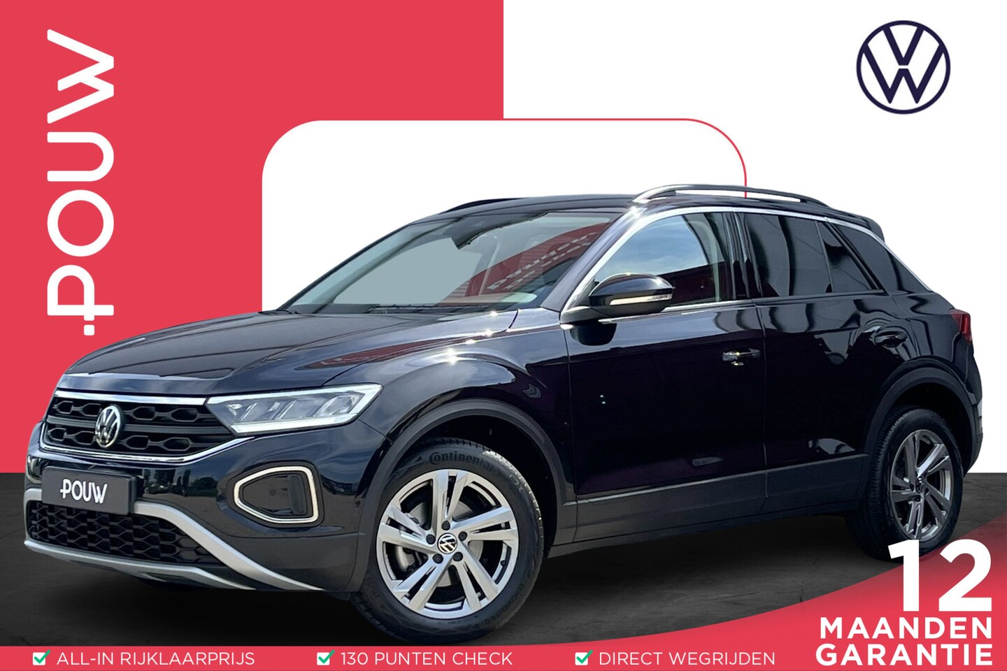 Volkswagen T-Roc - 1.0 TSI 110pk Life | Navigatie | Camera | Adaptive Cruise - AutoWereld.nl
