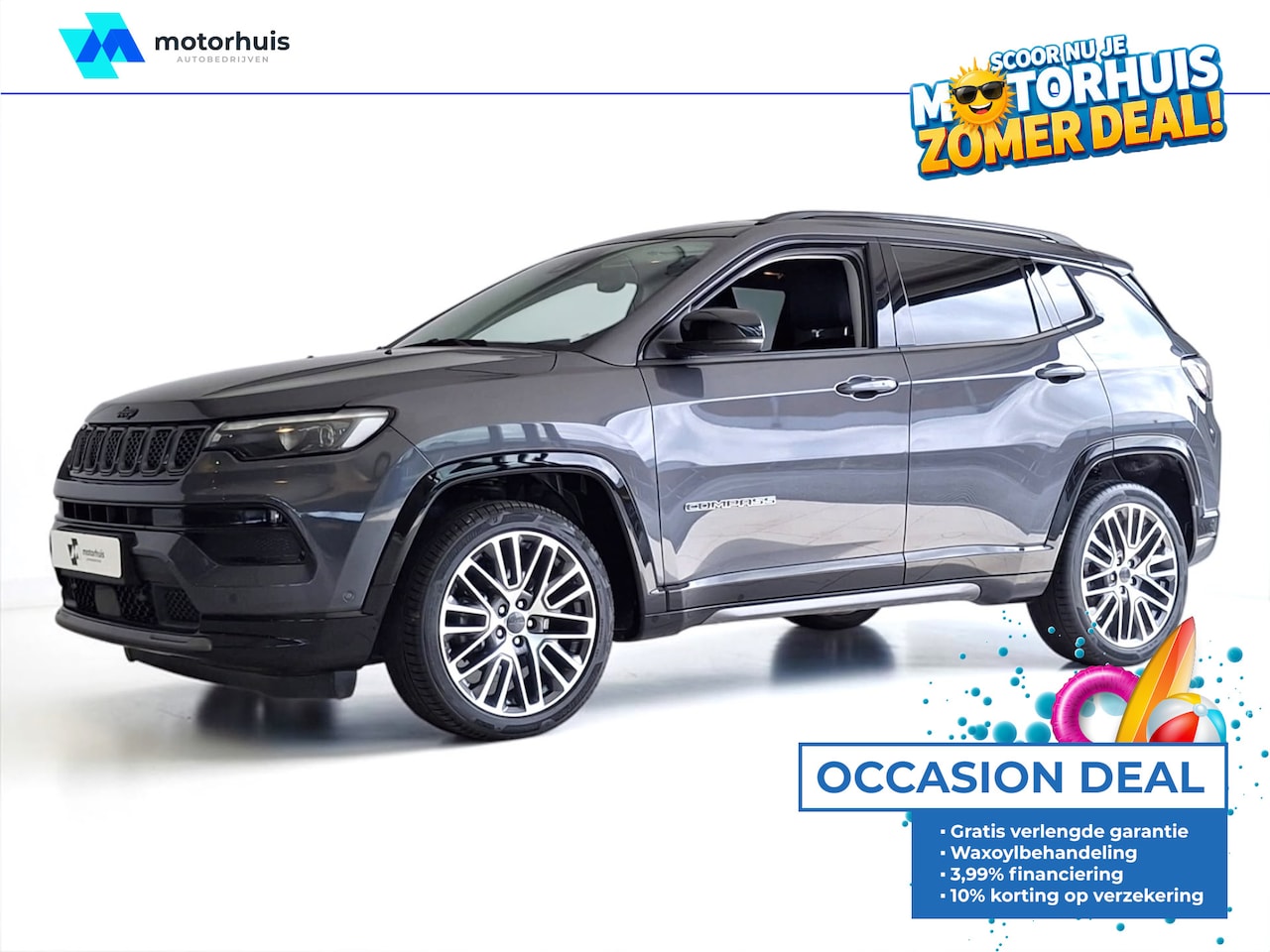 Jeep Compass - 1.5T e-Hybrid S130 | Achteruitrijcamera | Apple Carplay/Android Auto|telefoonintegratie pr - AutoWereld.nl