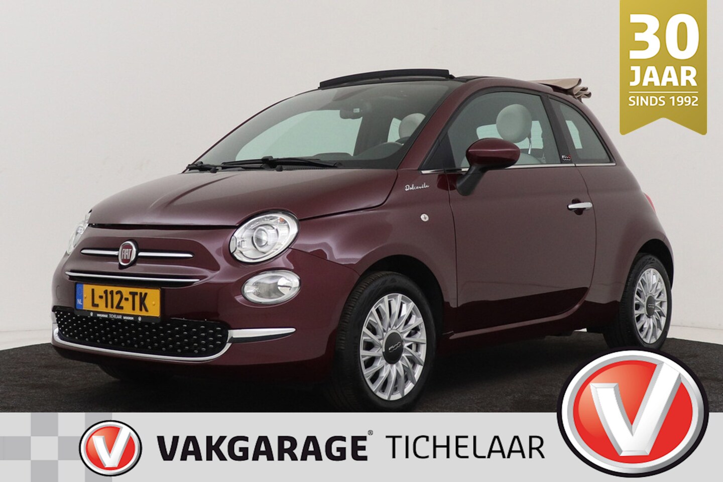 Fiat 500 C - 1.0 Hybrid Dolcevita | Org NL | CarPlay | Climate Control | Cruise Control | Xenon | - AutoWereld.nl