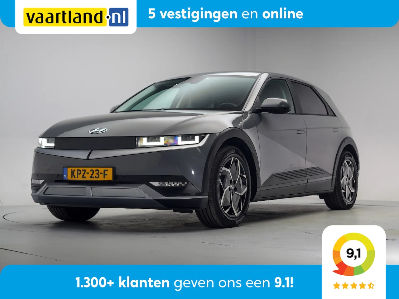 Hyundai IONIQ 5 - Style 77.3kWh 3 fase [ Stoel- en stuurverwarmingNavi Adapt.cruise ] - AutoWereld.nl