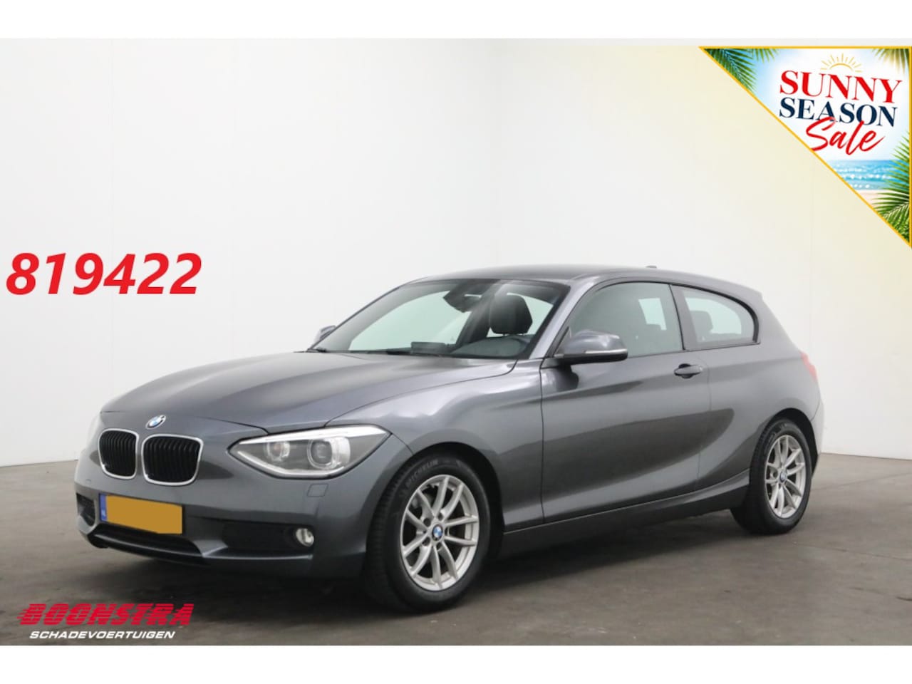 BMW 1-serie - 116i EDE High Executive 3-drs Alpine Cruise Navi Clima Leder SHZ PDC - AutoWereld.nl