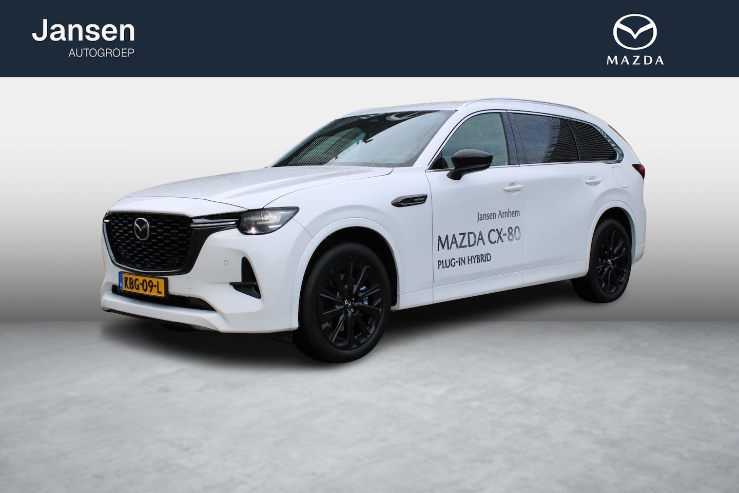 Mazda CX-80 - 2.5 e-SkyActiv PHEV 327PK Homura 6p. , Demovoordeel €11.124,-, Leder, Alarm Klasse 3, Adap - AutoWereld.nl