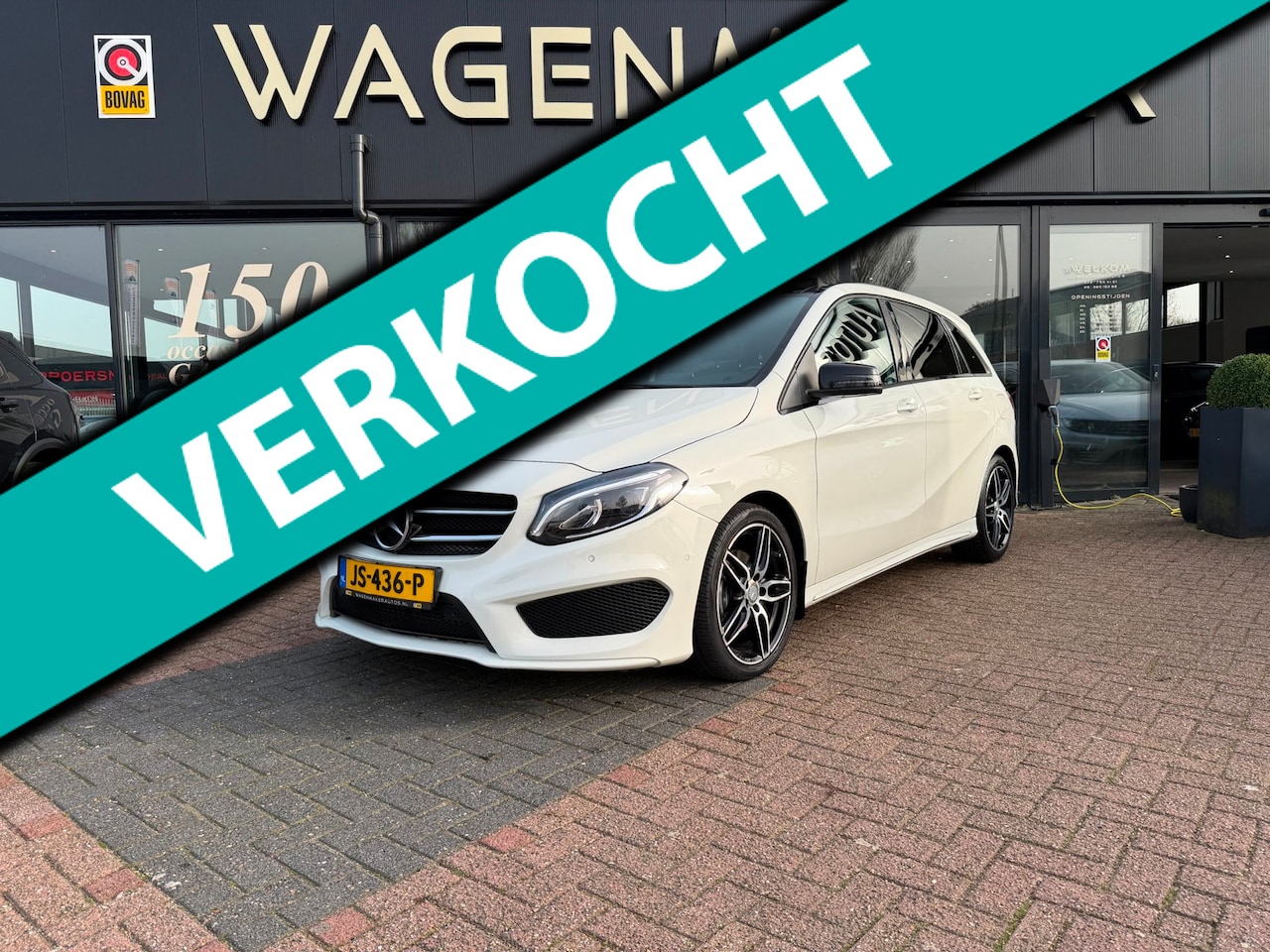 Mercedes-Benz B-klasse - 180 AMG Night Edition Plus AUT|PANO - AutoWereld.nl