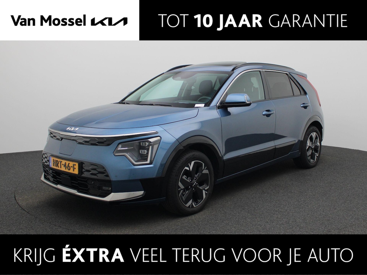 Kia Niro EV - Plus Advanced 64.8 kWh | Stoel & Stuur verwarming | Zonne dak | Clima | KeyLess | - AutoWereld.nl